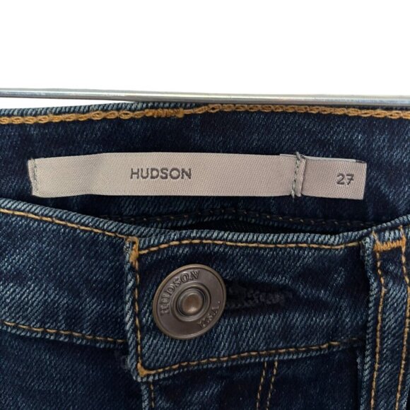 NWT Hudson Jeans Nico Bootcut Midrise Petite Dark Wash See Measurements New - Picture 4 of 10